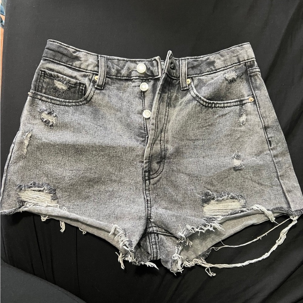 High Rise Cut Off Shorts
